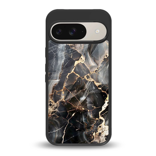 Midnight Veins back phone cover | glass case for google pixel 9