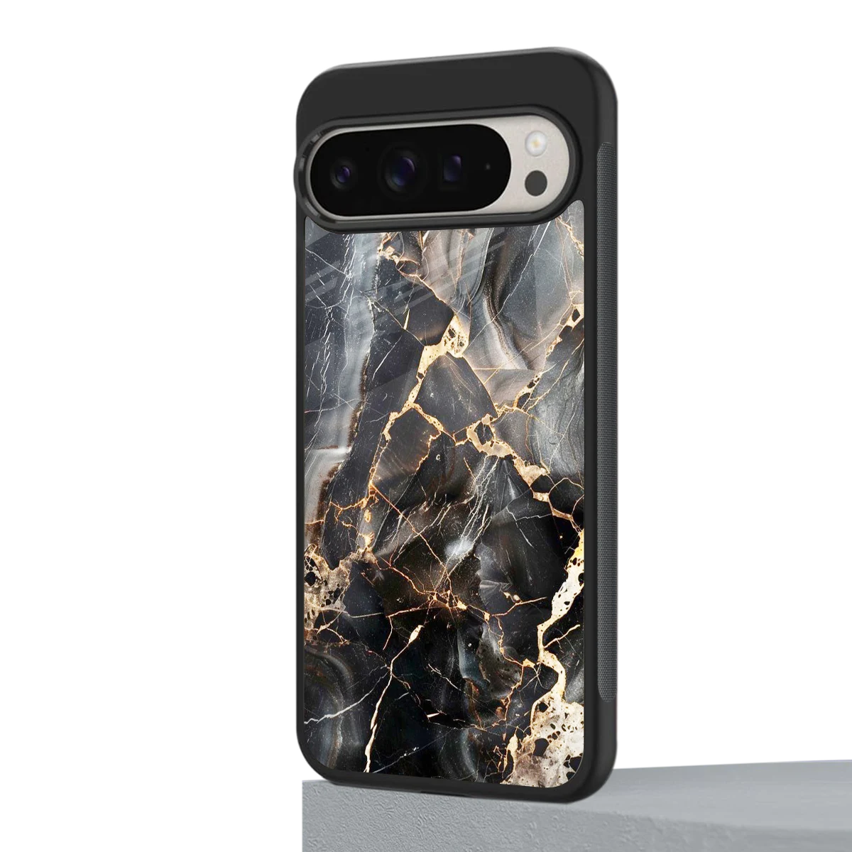 Midnight Veins google pixel 9 pro mobile cover | shockproof glass phone case