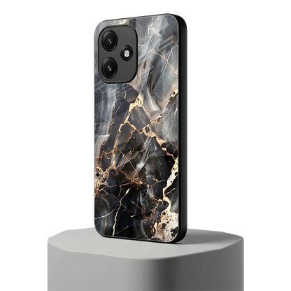 Midnight Veins redmi 12 5g mobile cover | shockproof glass phone case