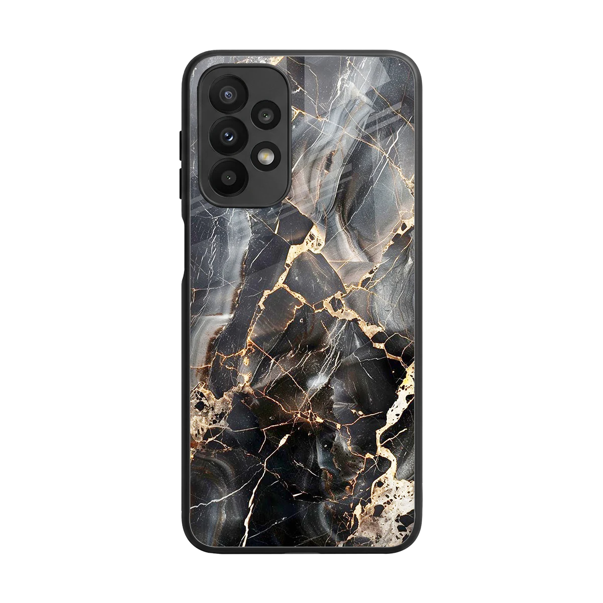 Midnight Veins back phone cover | glass case for samsung galaxy a23