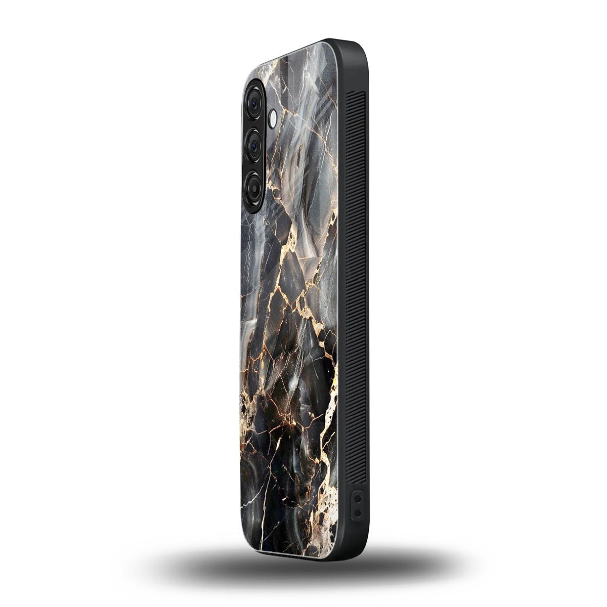 Midnight Veins samsung galaxy a55 5g mobile cover | shockproof glass phone case
