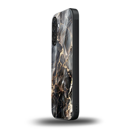 Midnight Veins samsung galaxy a55 5g mobile cover | shockproof glass phone case