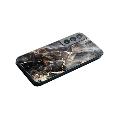 Midnight Veins stylish phone case for samsung galaxy s22 | glossy glass and slim fit