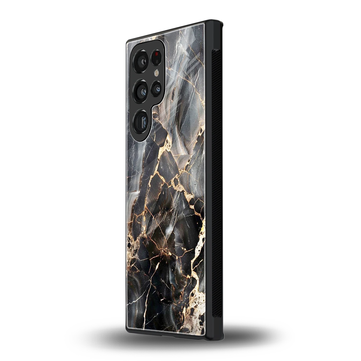 Midnight Veins samsung galaxy s24 ultra mobile cover | shockproof glass phone case
