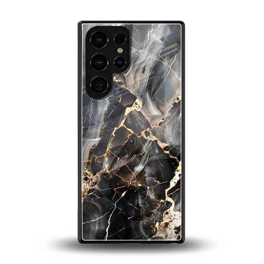 Midnight Veins back phone cover | glass case for samsung galaxy s26 ultra