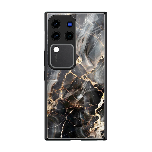 Midnight Veins back phone cover | glass case forvivo v30 pro