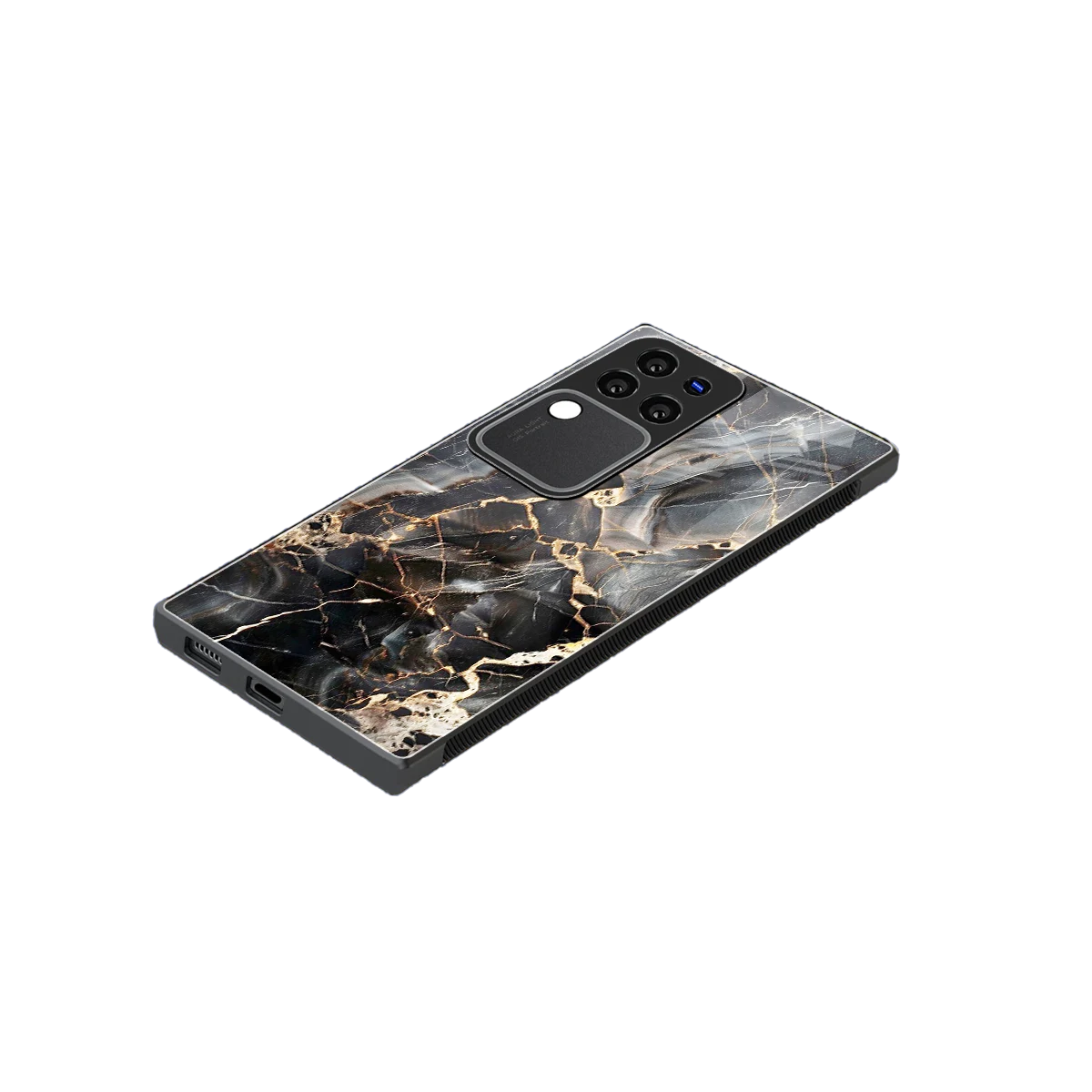 Midnight Veins stylish phone case forvivo v30 pro | glossy glass and slim fit