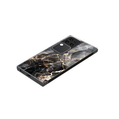Midnight Veins stylish phone case forvivo v30 pro | glossy glass and slim fit