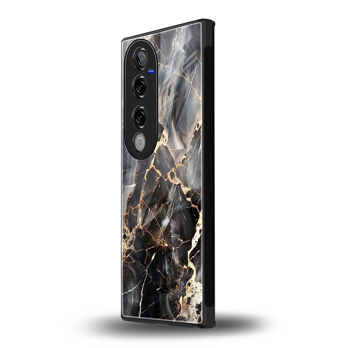 Midnight Veins vivo v40 pro mobile cover | shockproof glass phone case