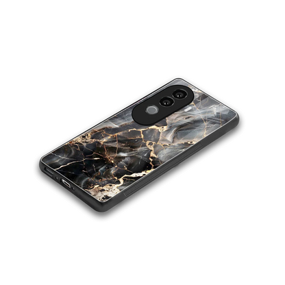 Midnight Veins stylish phone case for vivo v40e | glossy glass and slim fit