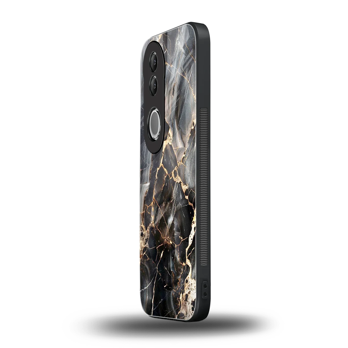 Midnight Veins vivo v50 mobile cover | shockproof glass phone case