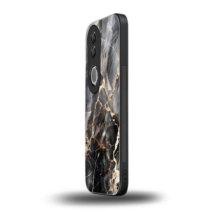 Midnight Veins vivo v50 mobile cover | shockproof glass phone case