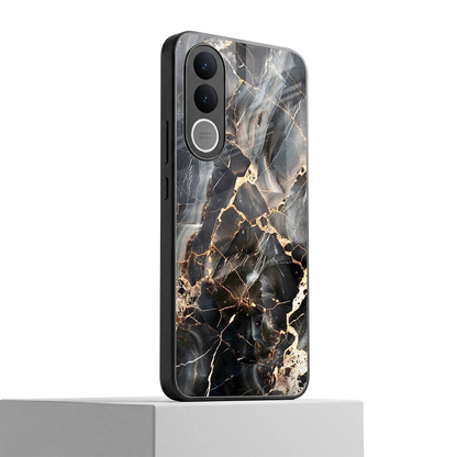 Midnight Veins vivo v70 fe mobile cover | shockproof glass phone case