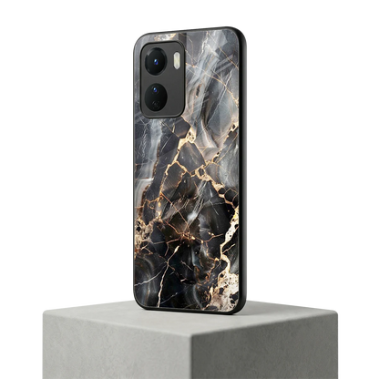Midnight Veins vivo y16 mobile cover | shockproof glass phone case