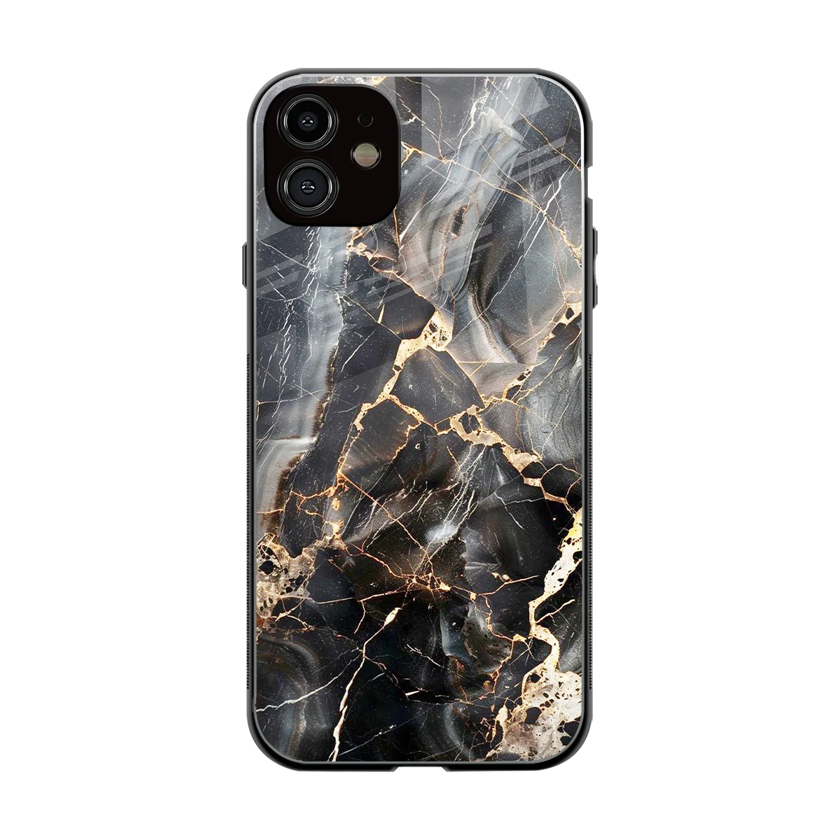 Midnight Veins back phone cover | glass case for iphone 12