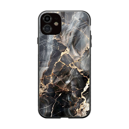 Midnight Veins back phone cover | glass case for iphone 12