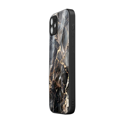 Midnight Veins iphone 12 mobile cover | shockproof glass phone case