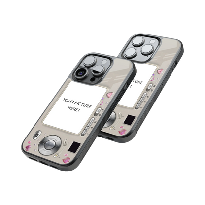 Polaroid Personalised Glass Phone Case