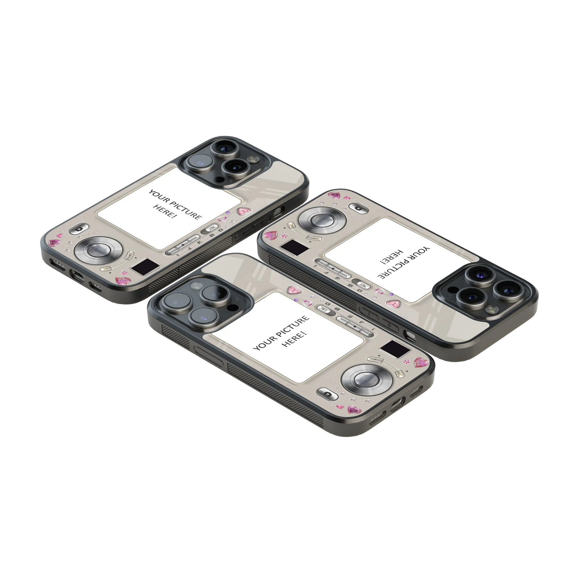 Polaroid Personalised Glass Phone Case