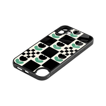 Minimalistic Flower Pattern stylish phone case for cmf nothing phone 1 | glossy glass and slim fit