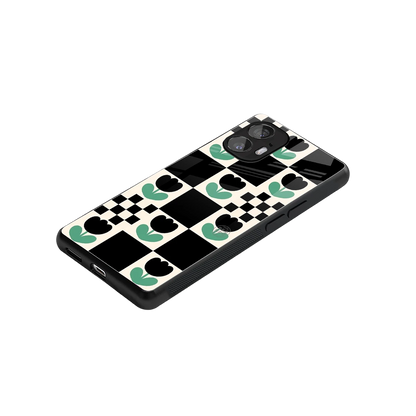 Minimalistic Flower Pattern stylish phone case for nothing phone 2 | glossy glass and slim fit