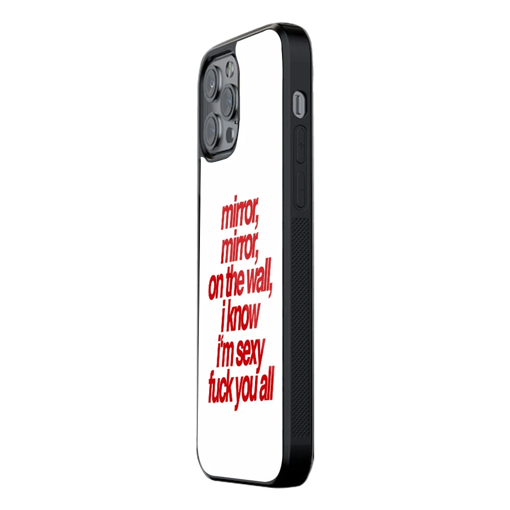 Trendy Glass Back Mobile Case for iPhone, Samsung, Redmi, OnePlus, Google Pixel, Motorola