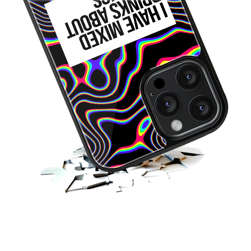 Durable Glass Back Mobile Case for iPhone, Samsung, OnePlus, Google Pixel, Redmi, Vivo, Oppo