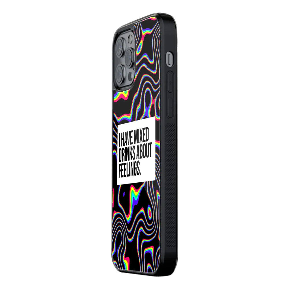 Trendy Glass Back Mobile Case for iPhone, Samsung, Redmi, OnePlus, Google Pixel, Motorola