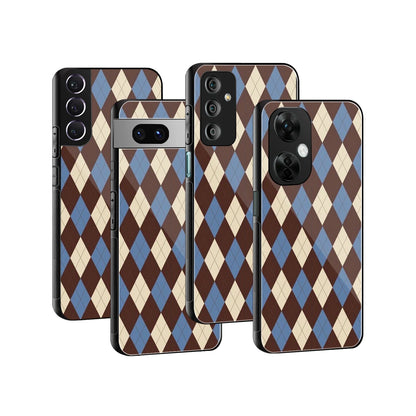 Stylish Glass Back Case for All Smartphones iPhone, Samsung, OnePlus, Pixel, Redmi, Oppo, Vivo, Motorola