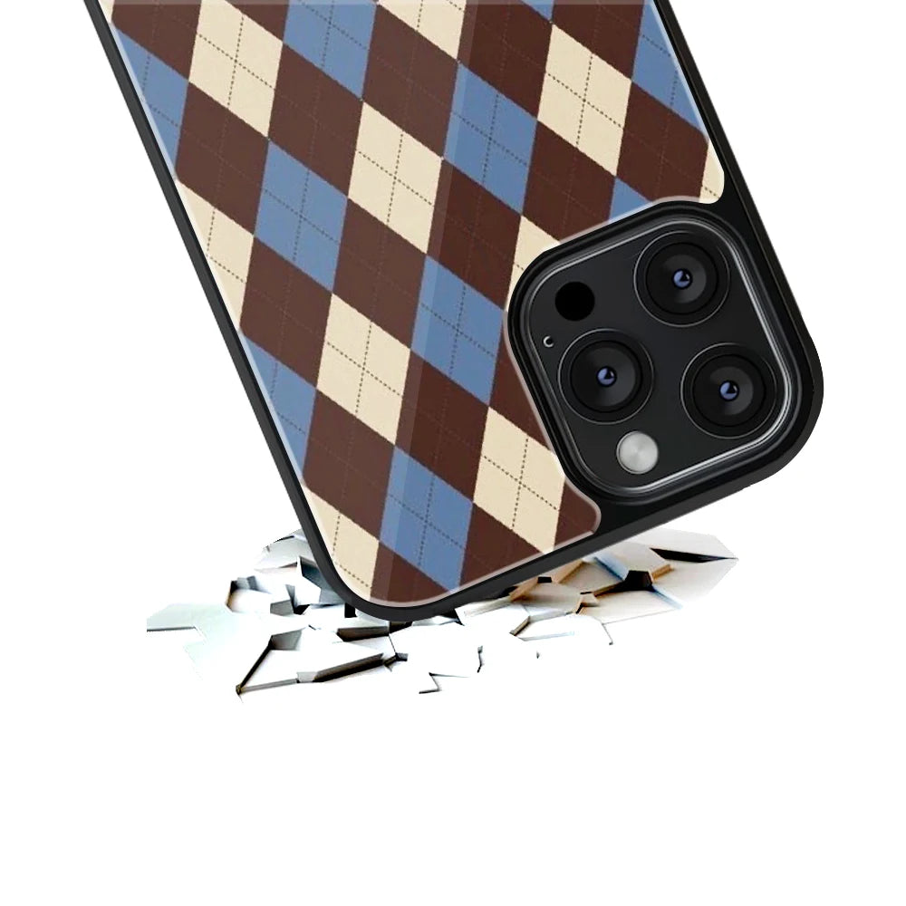Durable Glass Back Mobile Case for iPhone, Samsung, OnePlus, Google Pixel, Redmi, Vivo, Oppo