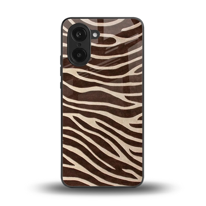 Mocha Swirls back phone cover | glass case for oneplus nord ce5 5g