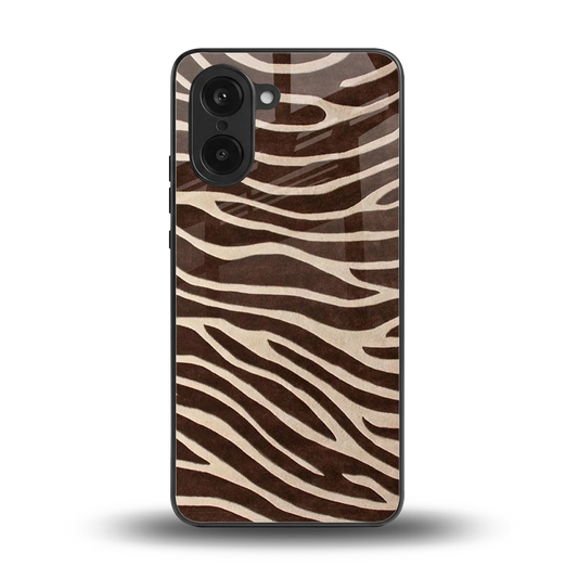 Mocha Swirls back phone cover | glass case for oneplus nord ce5 5g