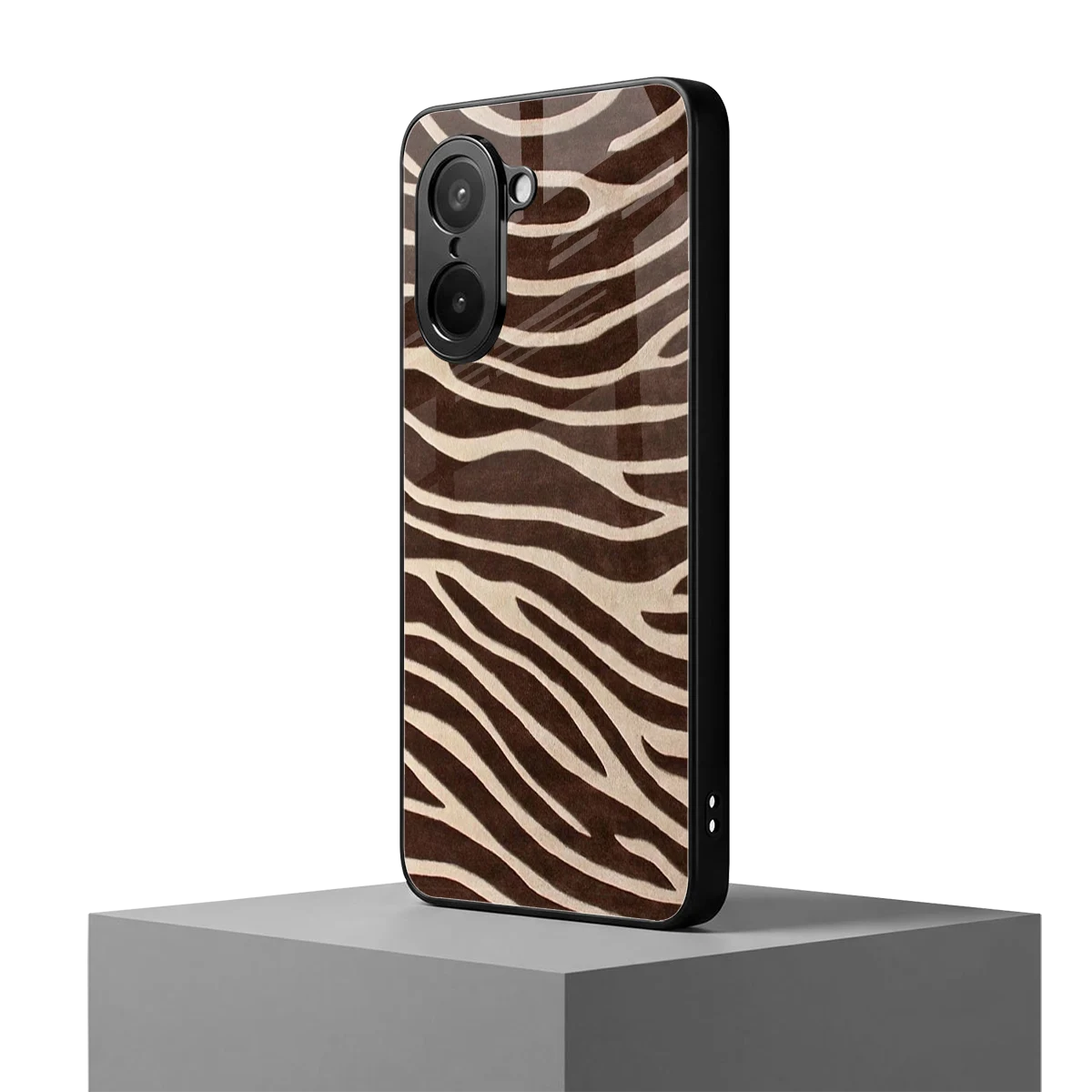 Mocha Swirls oneplus nord ce5 5g mobile cover | shockproof glass phone case