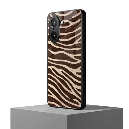 Mocha Swirls oneplus nord ce5 5g mobile cover | shockproof glass phone case