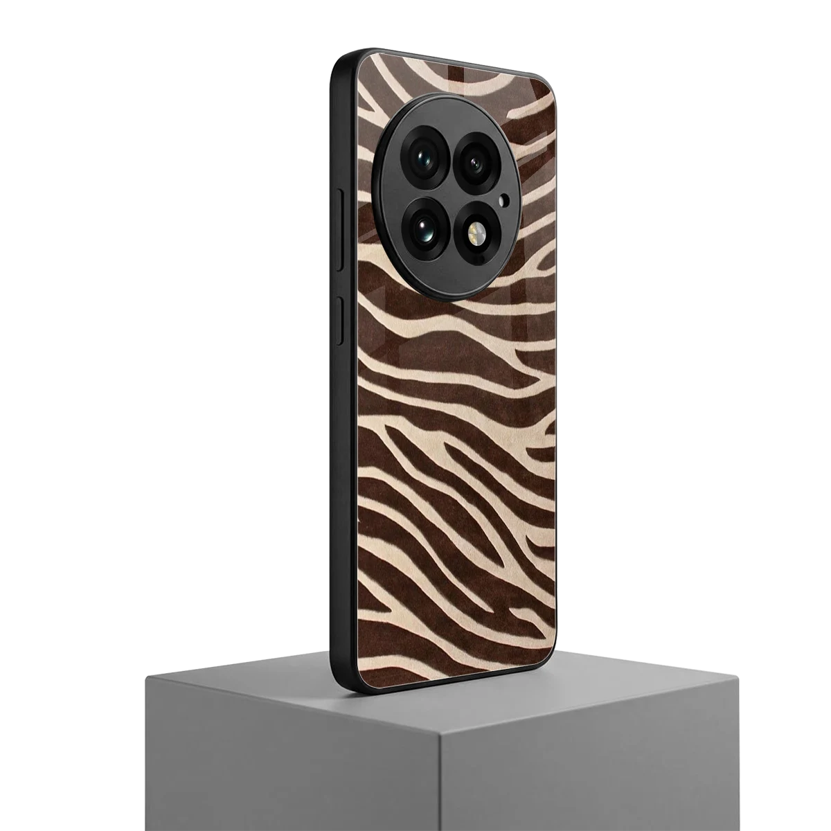 Mocha Swirls oneplus 13 mobile cover | shockproof glass phone case