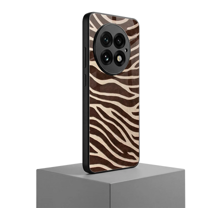 Mocha Swirls oneplus 13 mobile cover | shockproof glass phone case