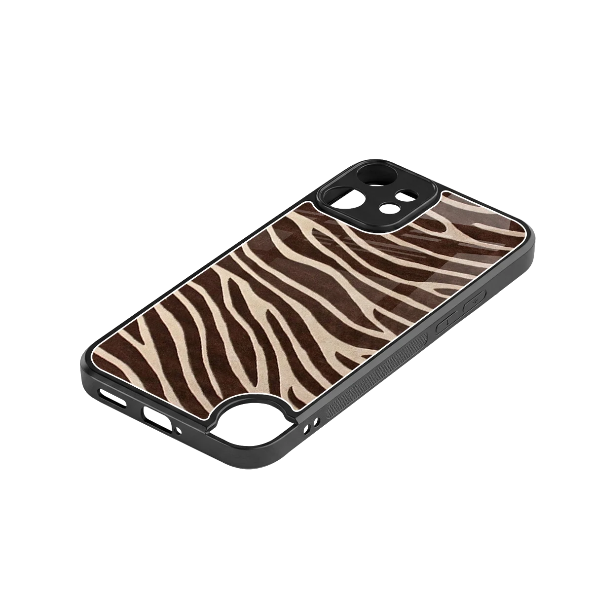 Mocha Swirls stylish phone case for cmf nothing phone 2 pro | glossy glass and slim fit