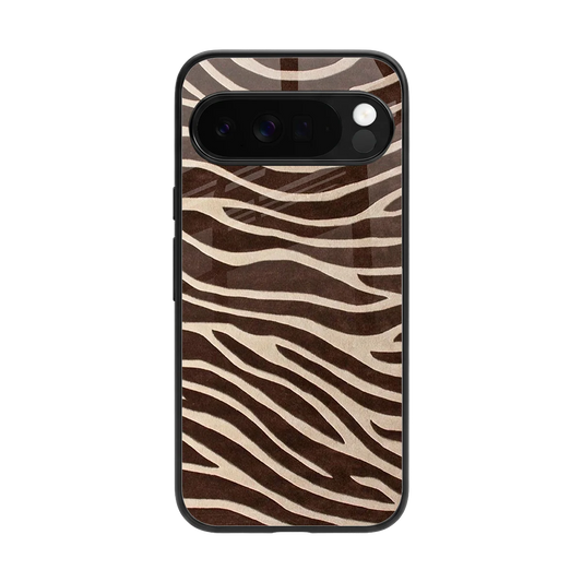 Mocha Swirls back phone cover | glass case for google pixel 10 pro xl