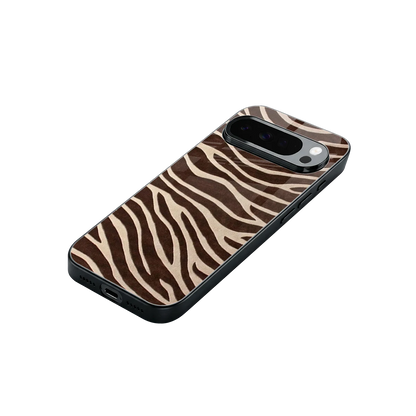 Mocha Swirls stylish phone case for google pixel 10 pro xl | glossy glass and slim fit