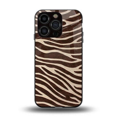 Mocha Swirls back phone cover | glass case for iphone 13 pro