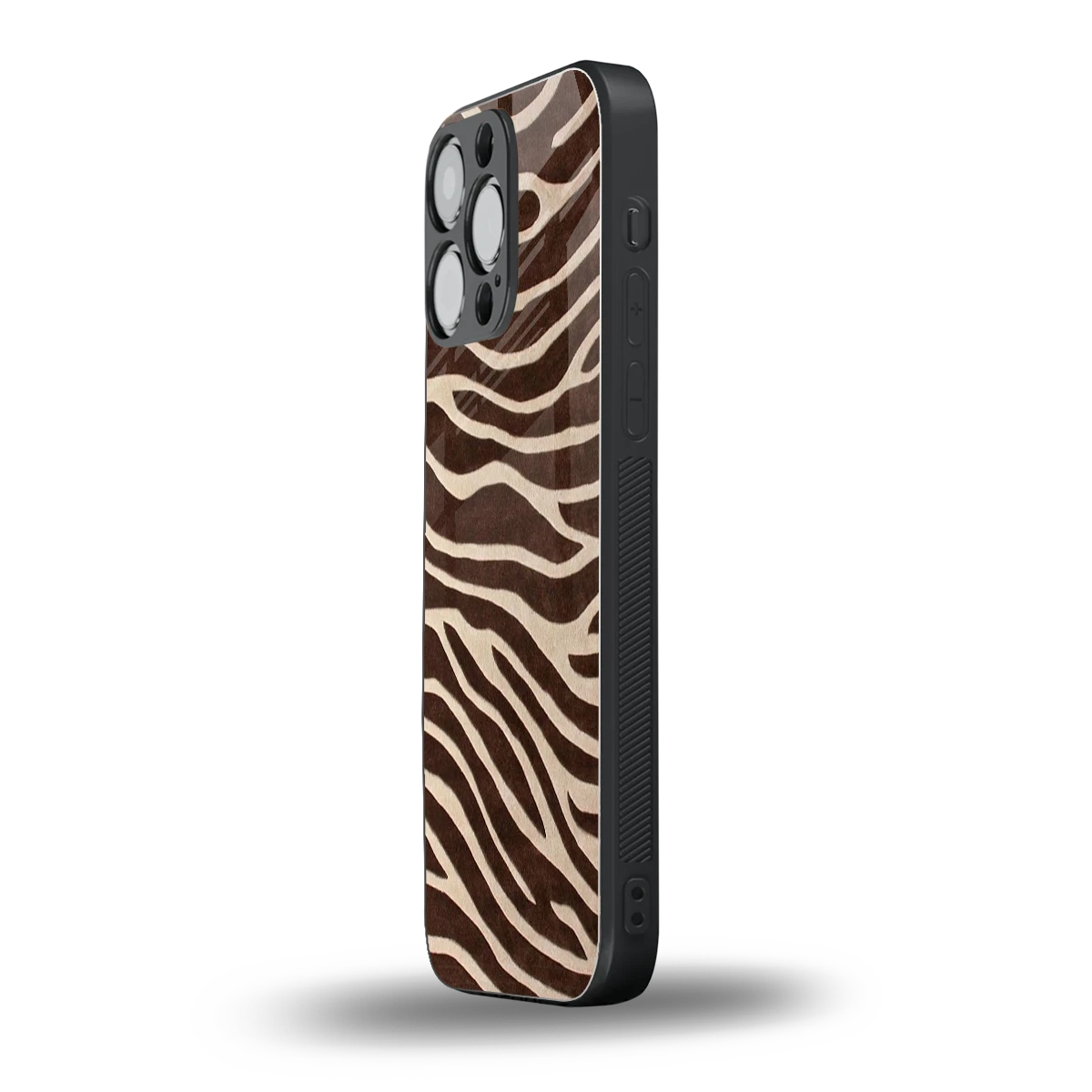 Mocha Swirls iphone 15 pro max mobile cover | shockproof glass phone case