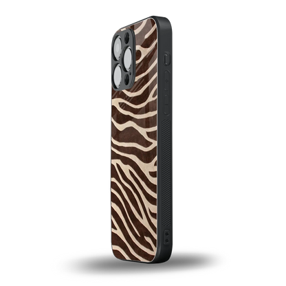 Mocha Swirls iphone 15 pro max mobile cover | shockproof glass phone case