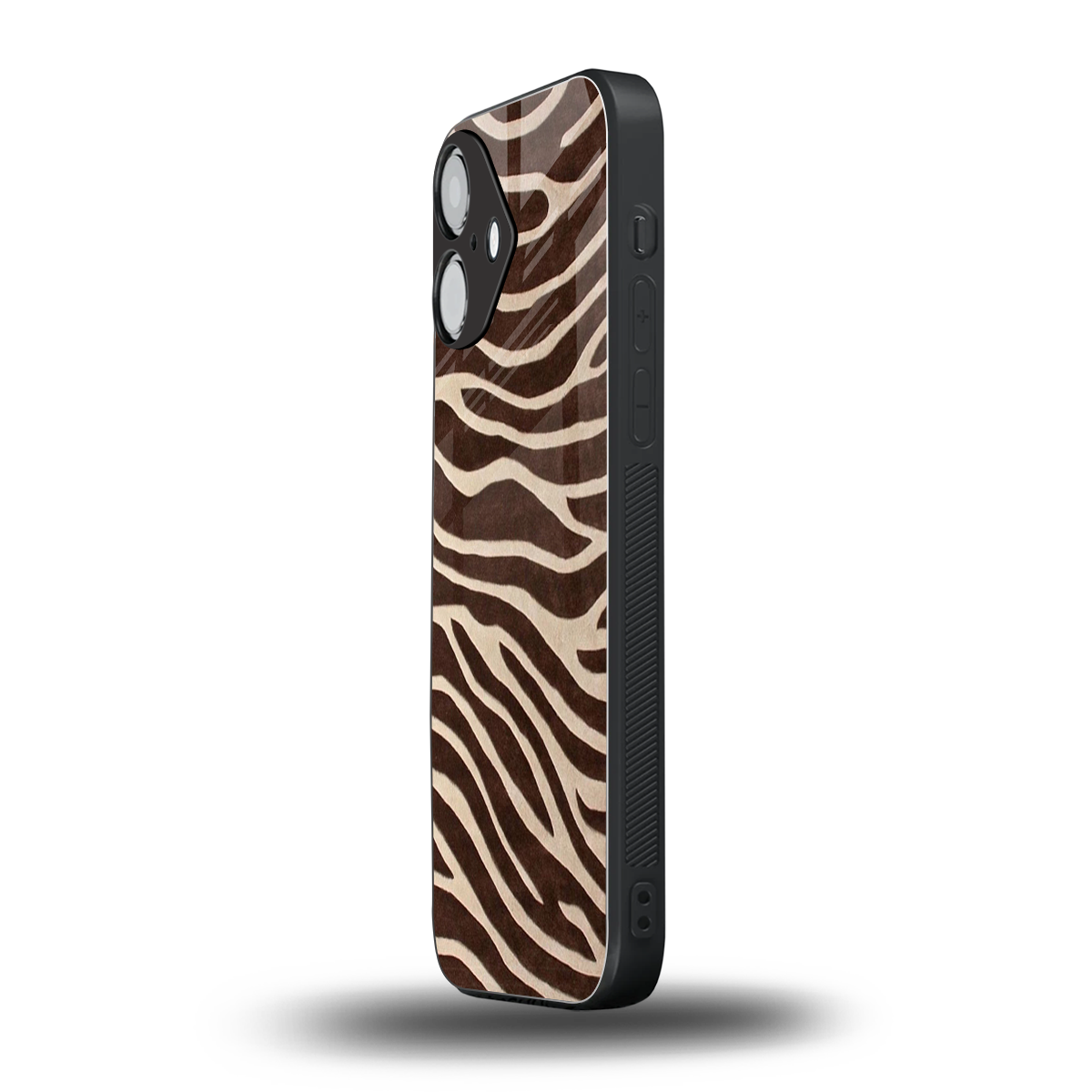Mocha Swirls Phone Case for Iphone 16 | Glass Case