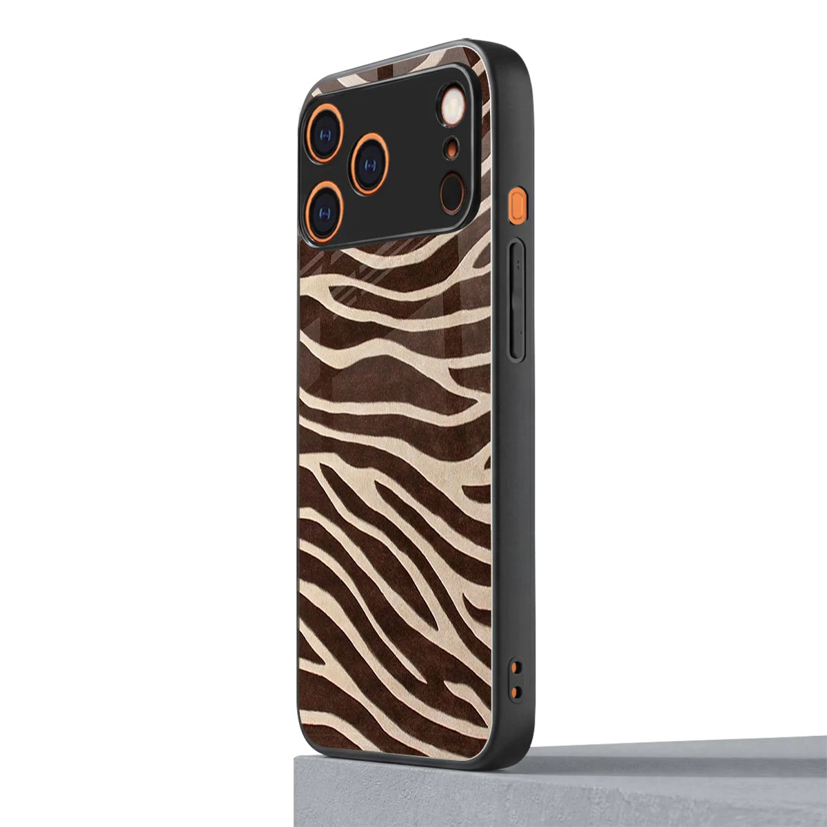 Mocha Swirls iphone 17 pro max mobile cover | shockproof glass phone case