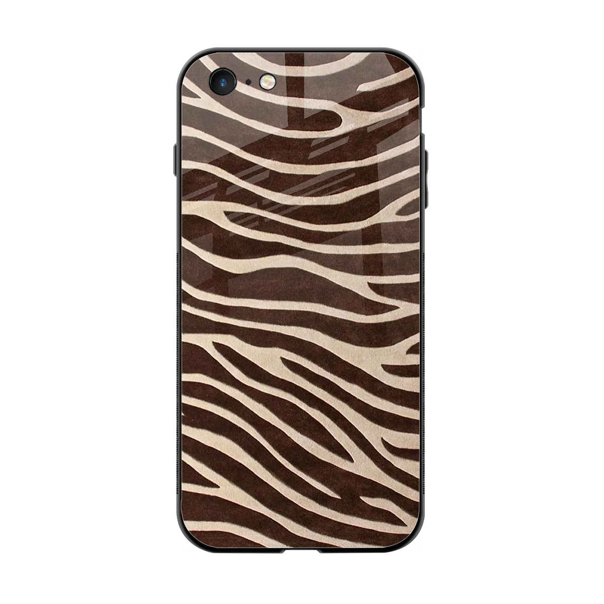 Mocha Swirls back phone cover | glass case for iphone 6