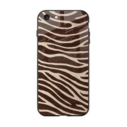 Mocha Swirls back phone cover | glass case for iphone 6