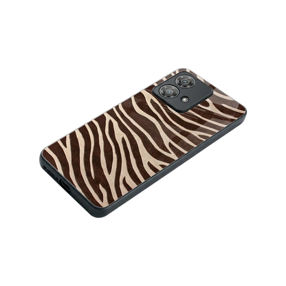 Mocha Swirls stylish phone case for motorola edge 40 neo 5g | glossy glass and slim fit