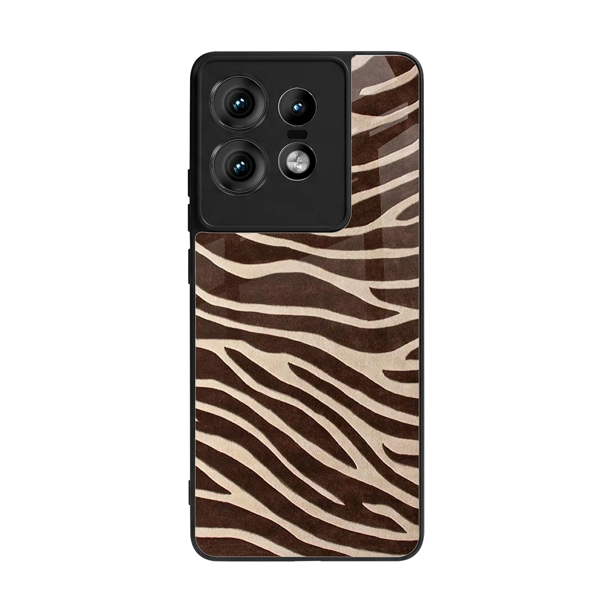Mocha Swirls back phone cover | glass case for motorola edge 50 pro