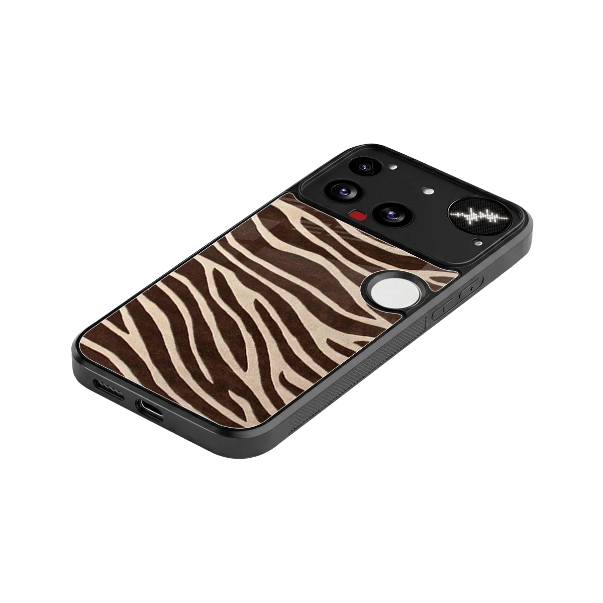 Mocha Swirls stylish phone case for nothing phone 3 | glossy glass and slim fit