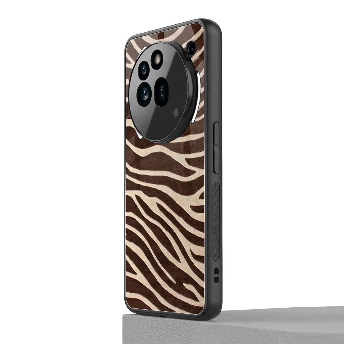 Mocha Swirls nothing phone 3a pro mobile cover | shockproof glass phone case